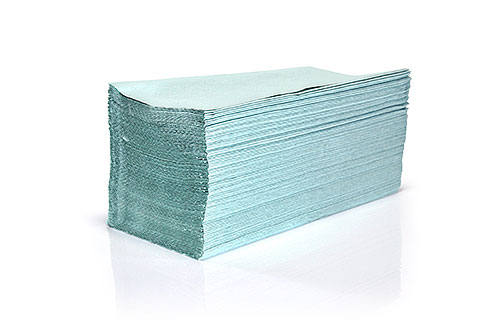 VBZ 250/1/36 Ręcznik papierowy zielony - składany V-FOLD