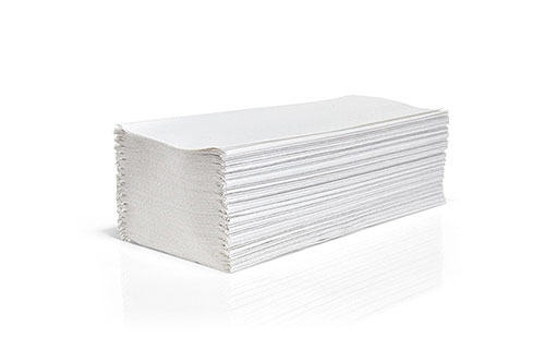 VEB 150/2/19 Ręcznik papierowy biały - składany V-FOLD
