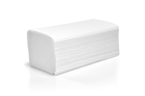 VPB 160/2/18 Ręcznik papierowy biały - składany V-FOLD